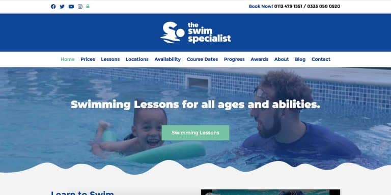 The Swim Specialist Website